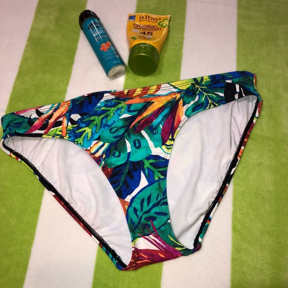 NEW Ralph Lauren Hipster TROPICAL Swim Bottom NWOT - Picture 4 of 8